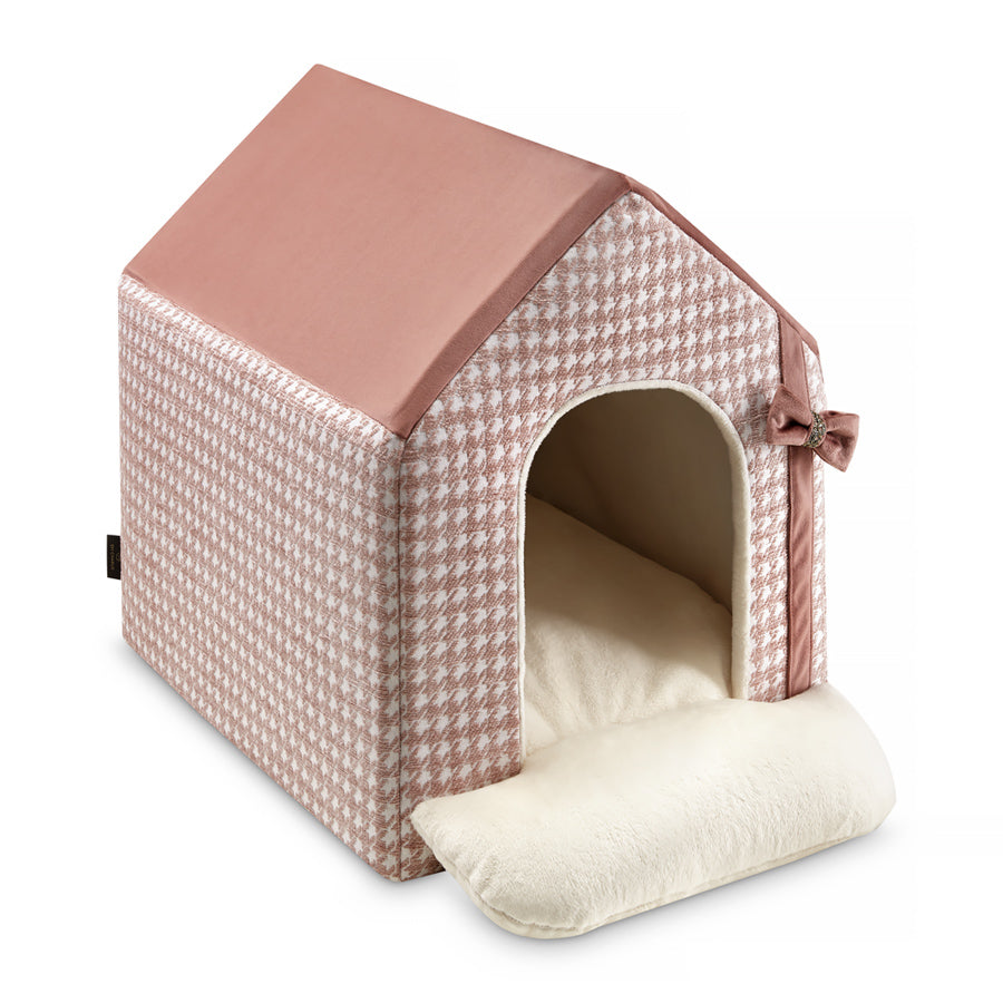 Glamour Pink Oh Charlie Dog Bed House
