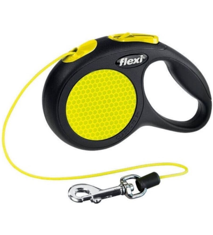 Guinzaglio Flexi New Neon - Cordino XS