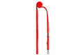 ACTIVE red interchangeable dog leash bowl and bone