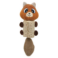 Orange and brown bear - natural range for cats - 16 x 5 cm