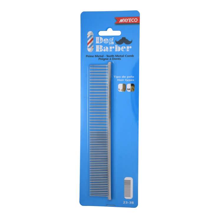 Peine metal dog barber