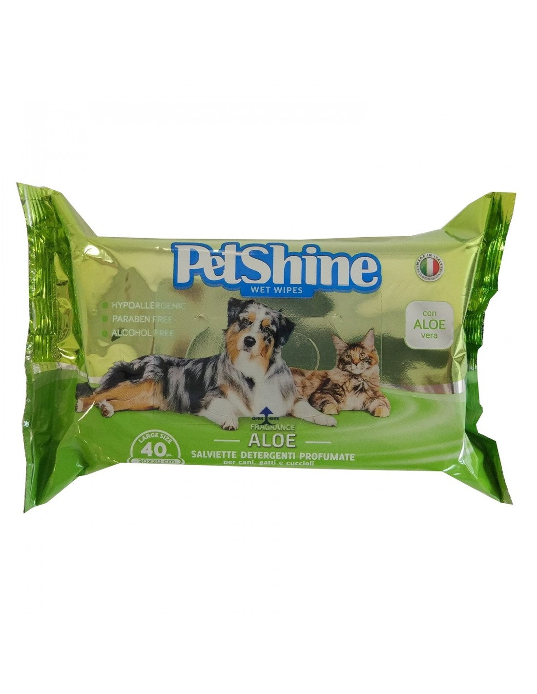 Toallitas PetShine Aloe Vera