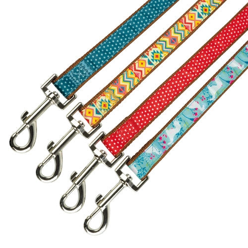 Dog Leash Nylon Different Prints