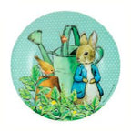 Plato Infantil Azul ilustrado Beatrix Potter