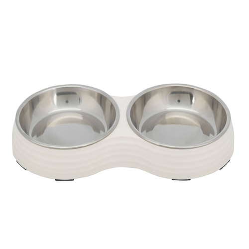 Set de comedero blanco plano melamina