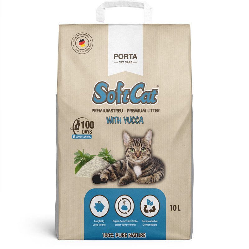 Soft Cat Yucca Premium Clumping Litter