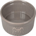 Flamingo ceramic dog bowl - Mabel taupe