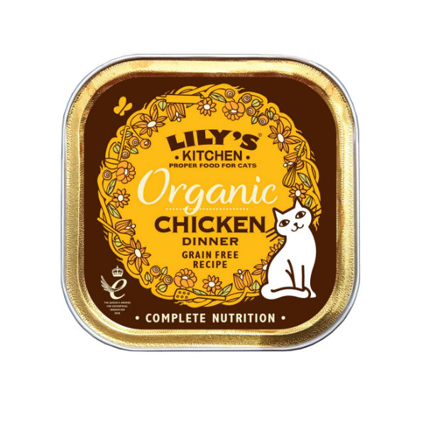 Palabra pasatiempo martes Organic Chicken (pollo ecológico) Lily's Kitchen LK Cat | ARISTOPET
