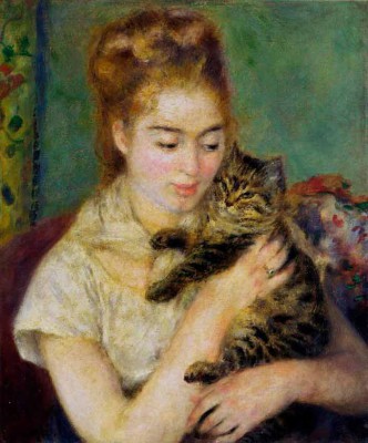 girl-and-cat